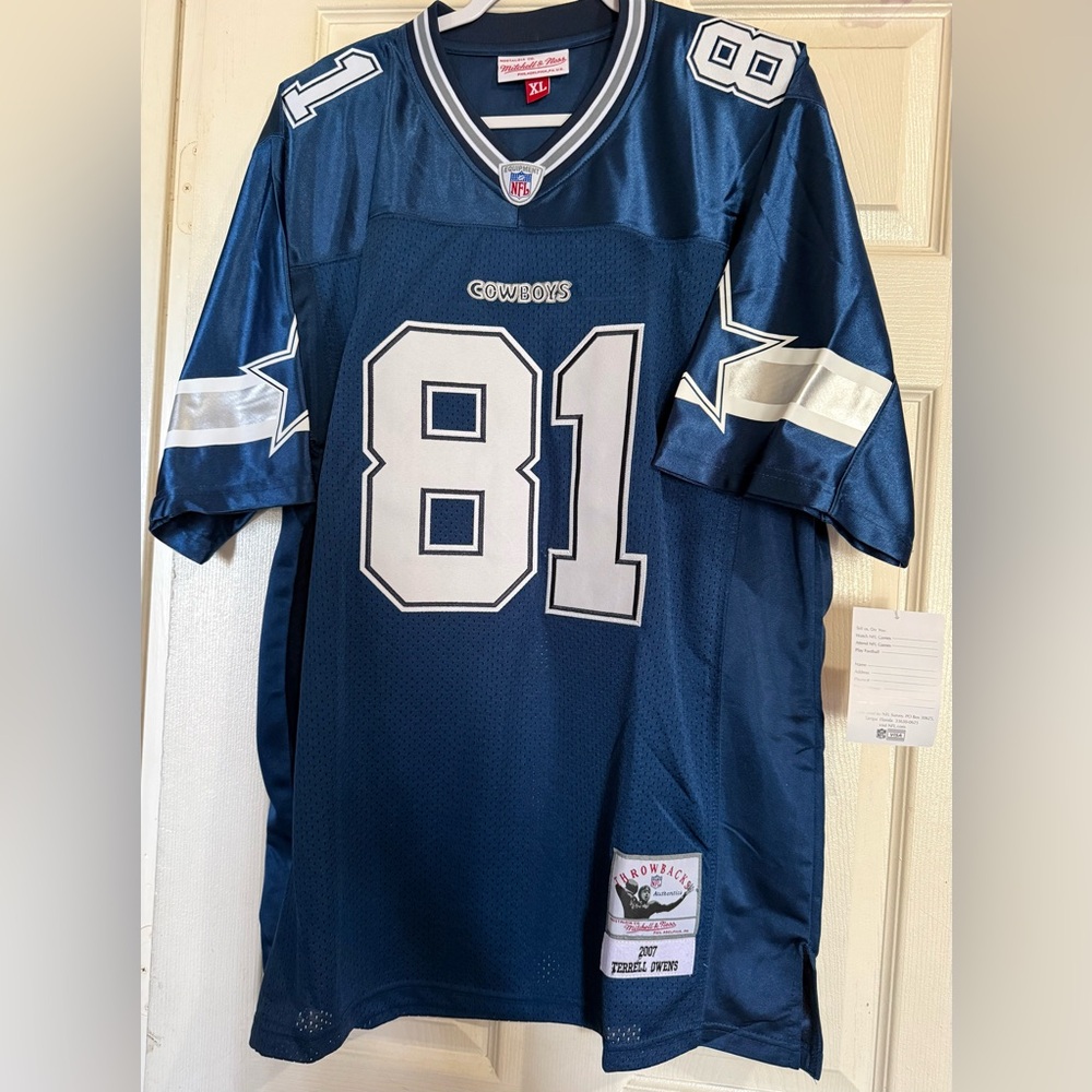 Blue Dallas Cowboys Jersey